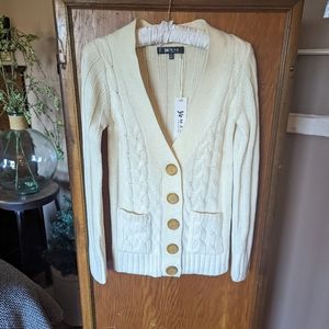 NWT YEMAK Cardigan. Size Small.